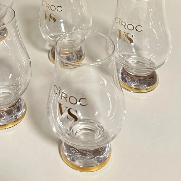 Ciroc VS glasses  set of  6 Brandy/cognac - Picture 4 of 5